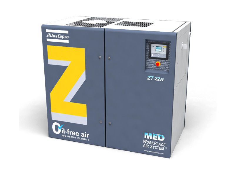 阿特拉斯ZT-MED无油旋齿式压缩机